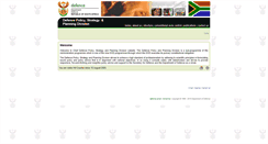 Desktop Screenshot of cdpsp.mil.za